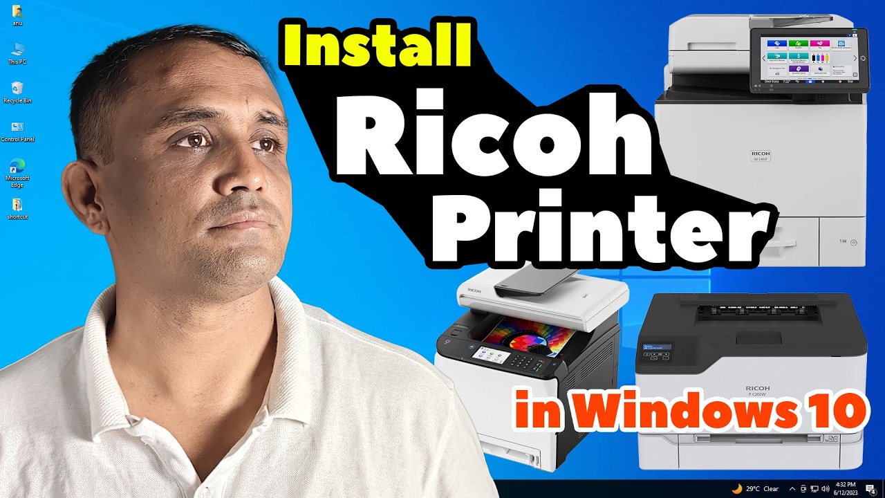 How to Download and Install Any Ricoh Printer Driver in Windows 10 PC or Laptop