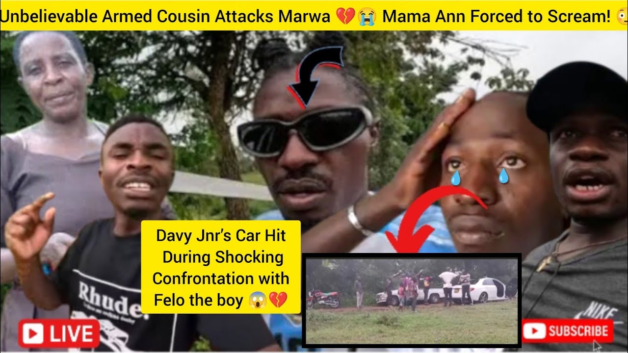 #breakingnews  Felo The Boy & Team Storm Davy Jnr Things Turn Violent‼️@iammarwa Vs Cousin#introuble
