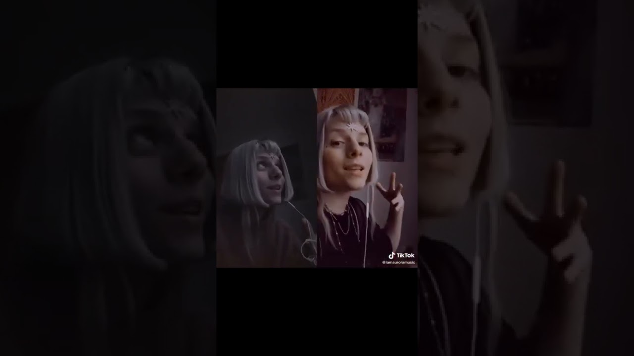 Aurora sings Blood In The Wine on TikTok ft. Aurora 2.0