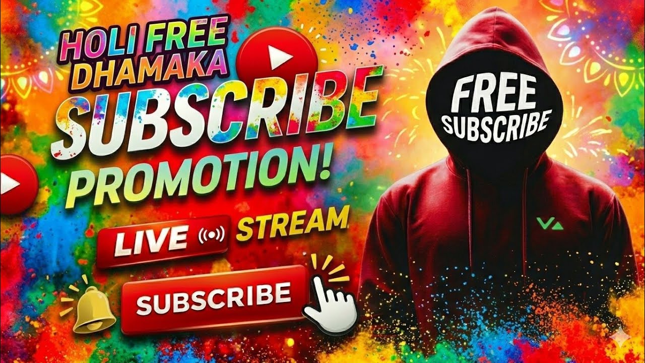 ​🔴 LIVE: Sabka Channel Promote Hoga! 🚀 | Free Subscribers Loot Lo! 🔥