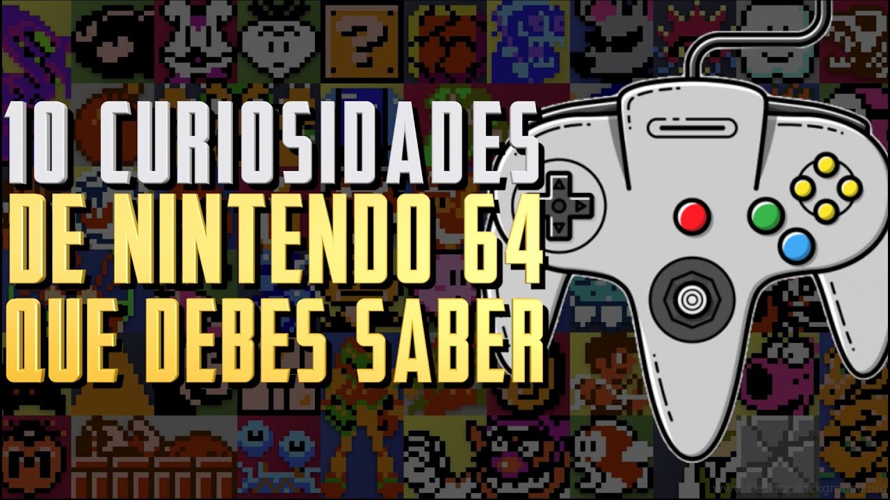 10 CURIOSIDADES sobre NINTENDO 64 que DEBES SABER