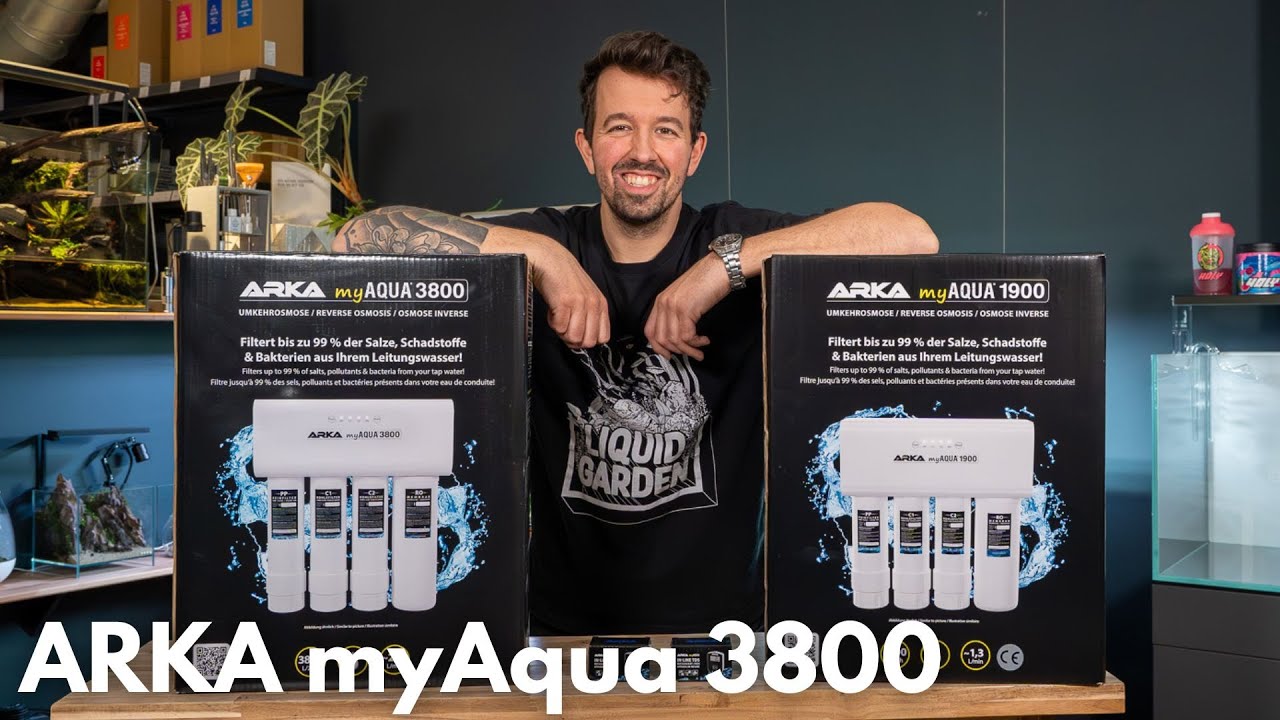 Die neue BESTE Osmoseanlage? ARKA myAqua 3800 - Installation