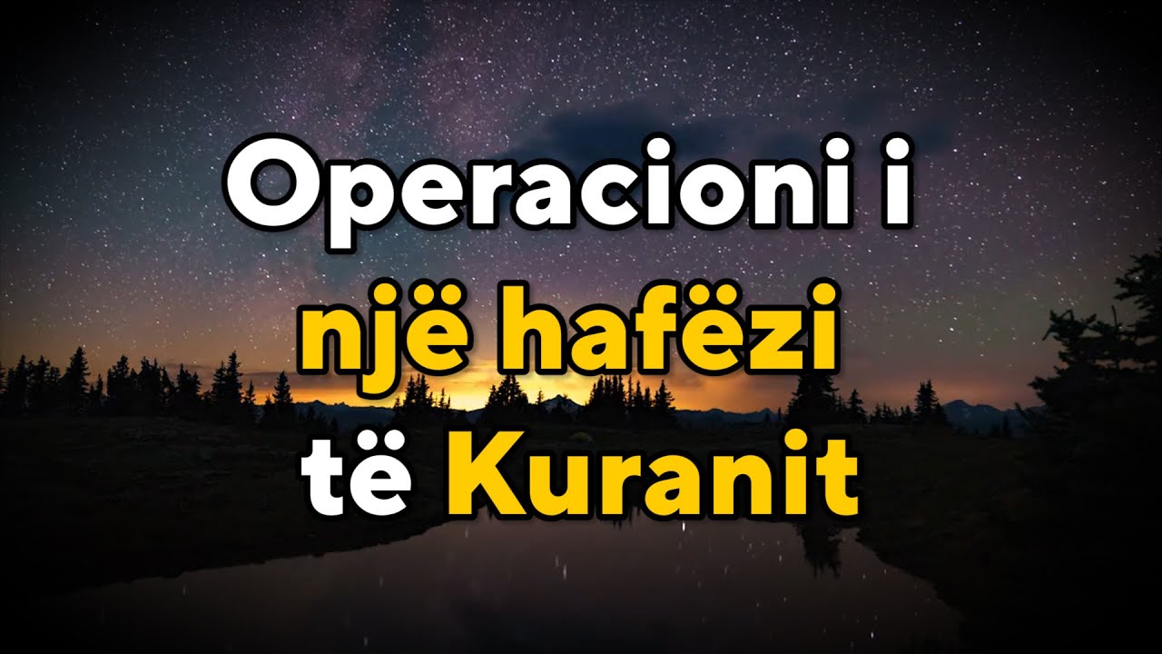 Operacioni i një hafëzi të Kuranit #shorts #shqip #ligjerataislame #hadith #tregimeislame