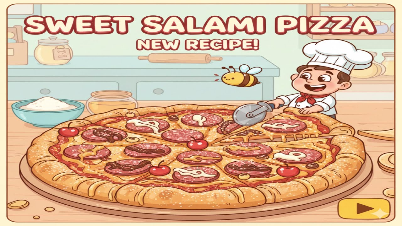 Sweet Salami Pizza