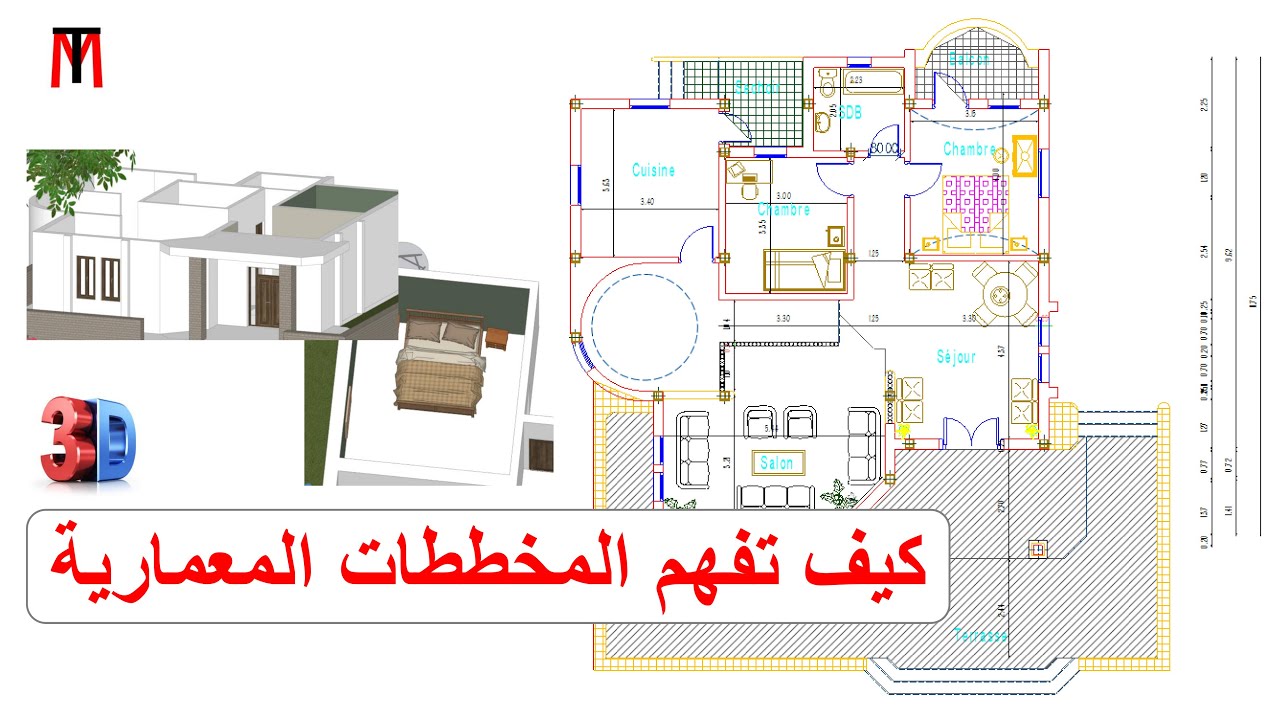 كيف تقرأ المخطط المعماري