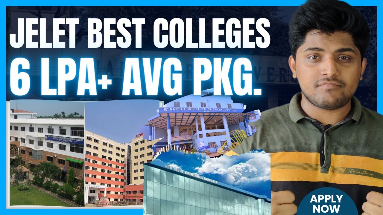 JELET Exam Best Colleges | MOP Up Round | JELET 2023