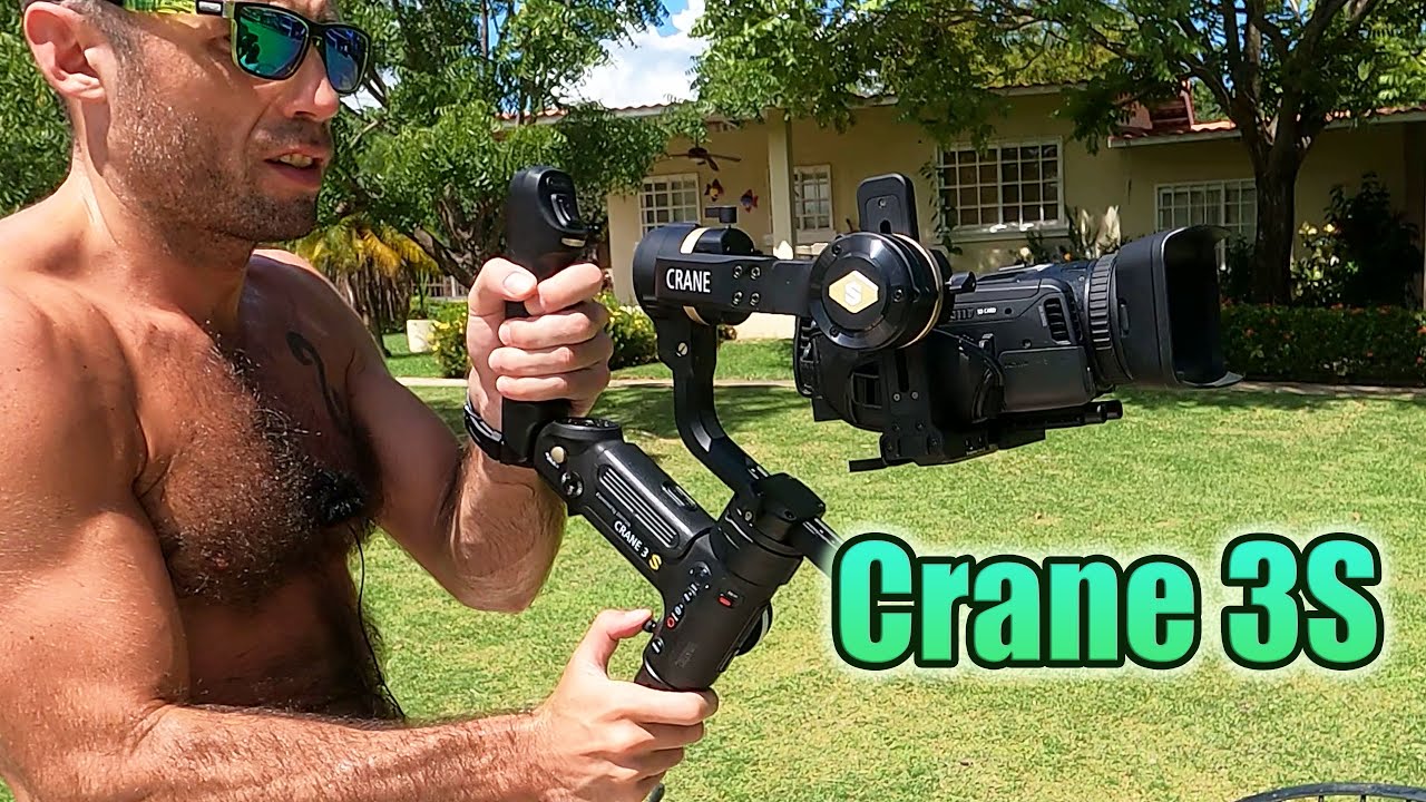 Zhiyun Crane 3S : stabilisateur 3 axes gros appareils photos, caméscopes lourds DSLR Gimbal