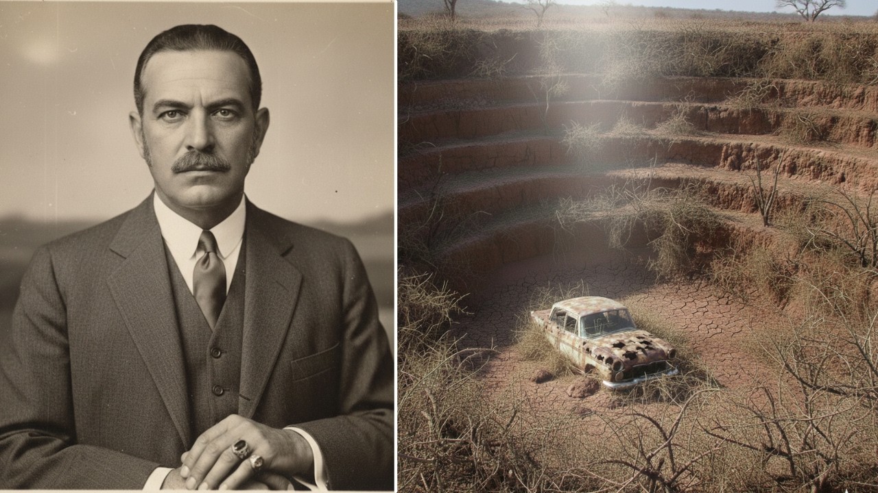 Barão do Algodão Sumiu em 1955 — Simca Chambord Achado a 6m em Açude Seco no Sertão 69 Anos Depois