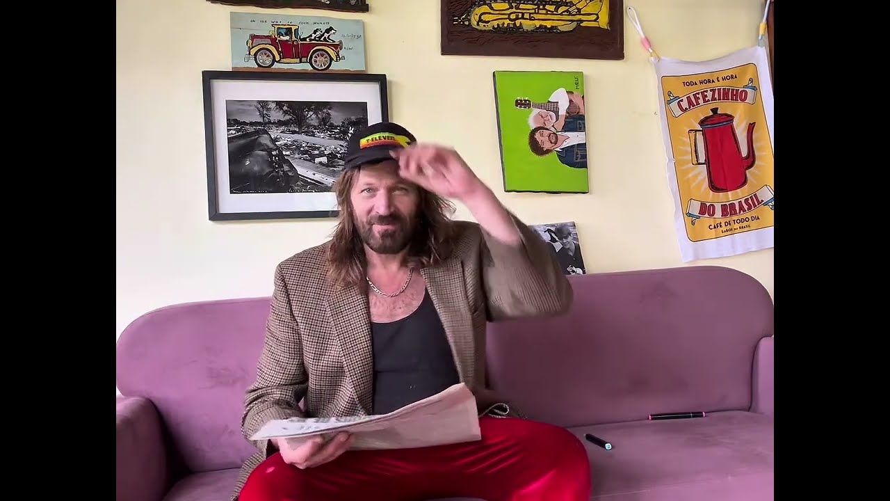 Evan Dando’s Reading the Paper - Breaking News Coming This Wednesday