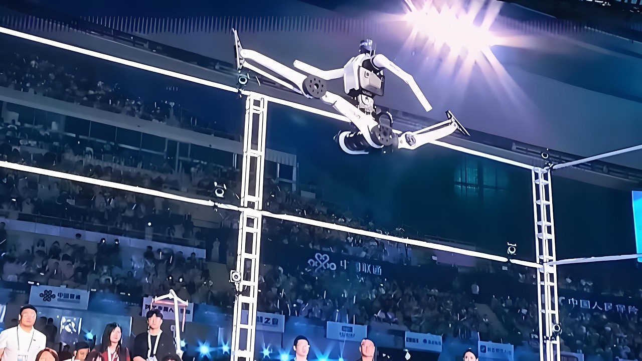 Highlights of the 2026 World Humanoid Robot Games Standing High Jump Final