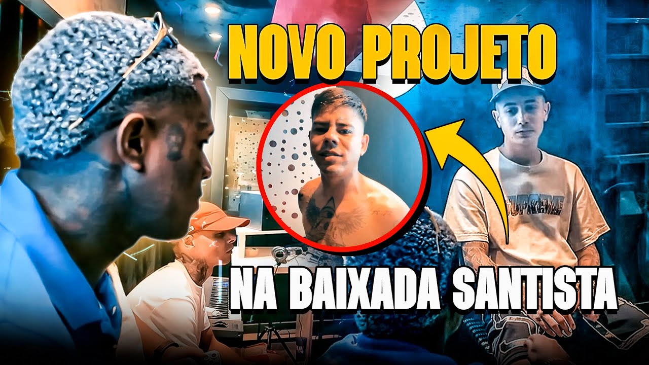 FIZEMOS UM PROJETO COM NOVOS ARTISTAS DA BAIXADA SANTISTA