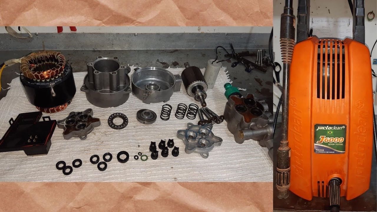 jacto clean j6000 | Desceu óleo no motor? Veja como trocar o kit reparo completo e retentor do motor