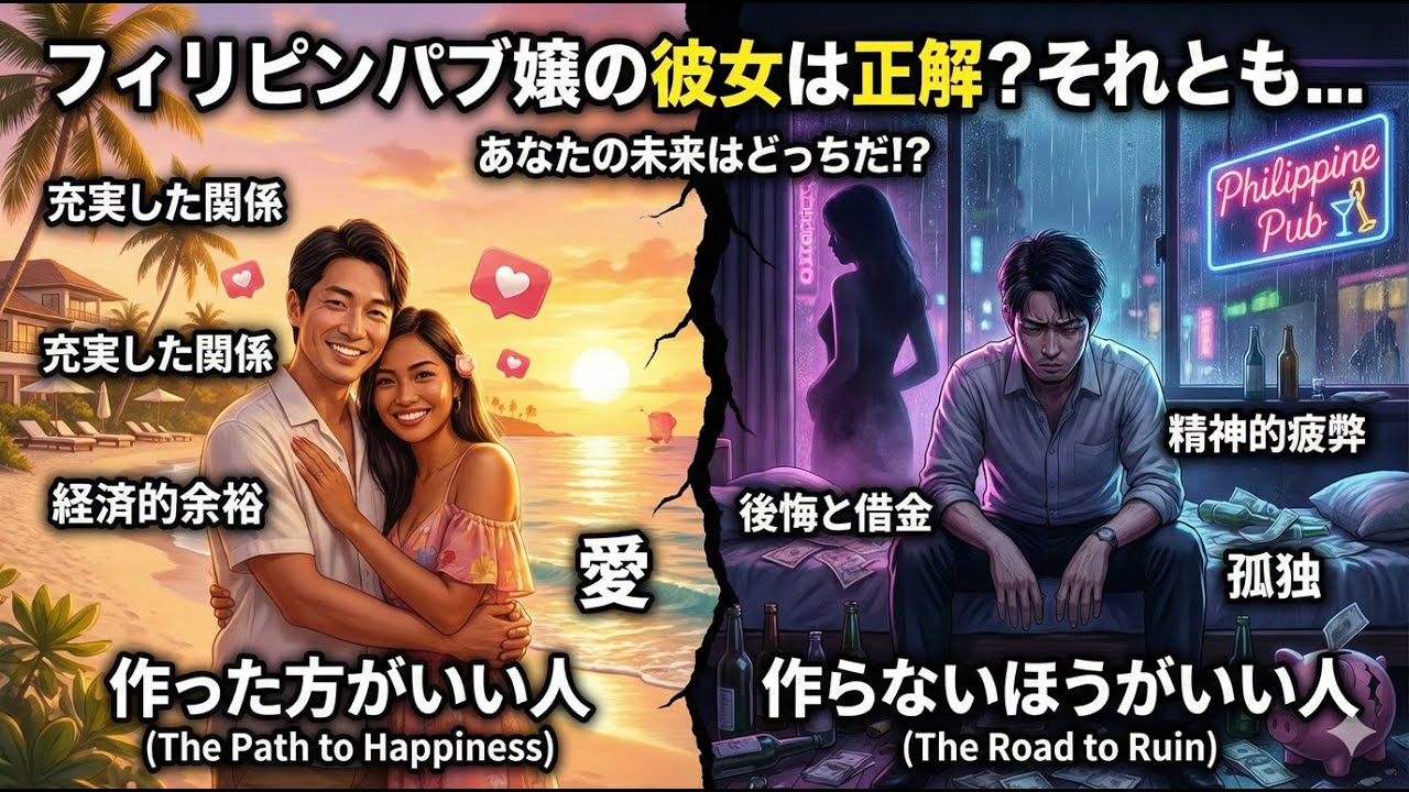 そもそもフィリピンパブ嬢の彼女を作ることは正解なのか、否か？