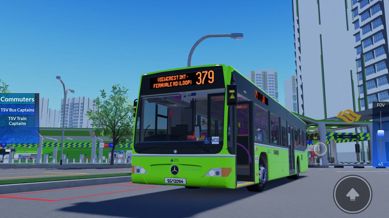 [Joydriving] Svc 379 On Mercedes Benz Citaro Batch 3 0530 | SG1205H | ft.@SG1058R_Productions | 