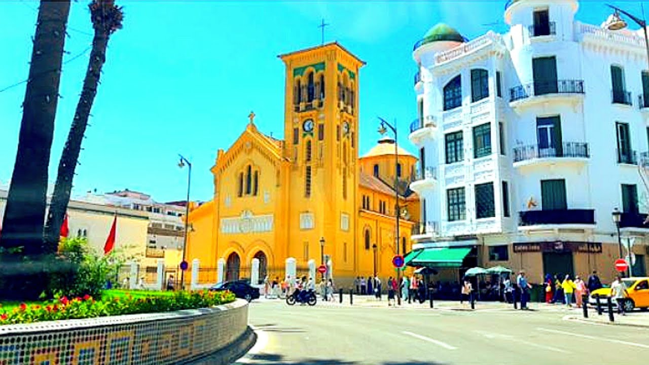 A tour of the city of Tetouan [video 4k HDR 60fps] Morocco Africa person walking