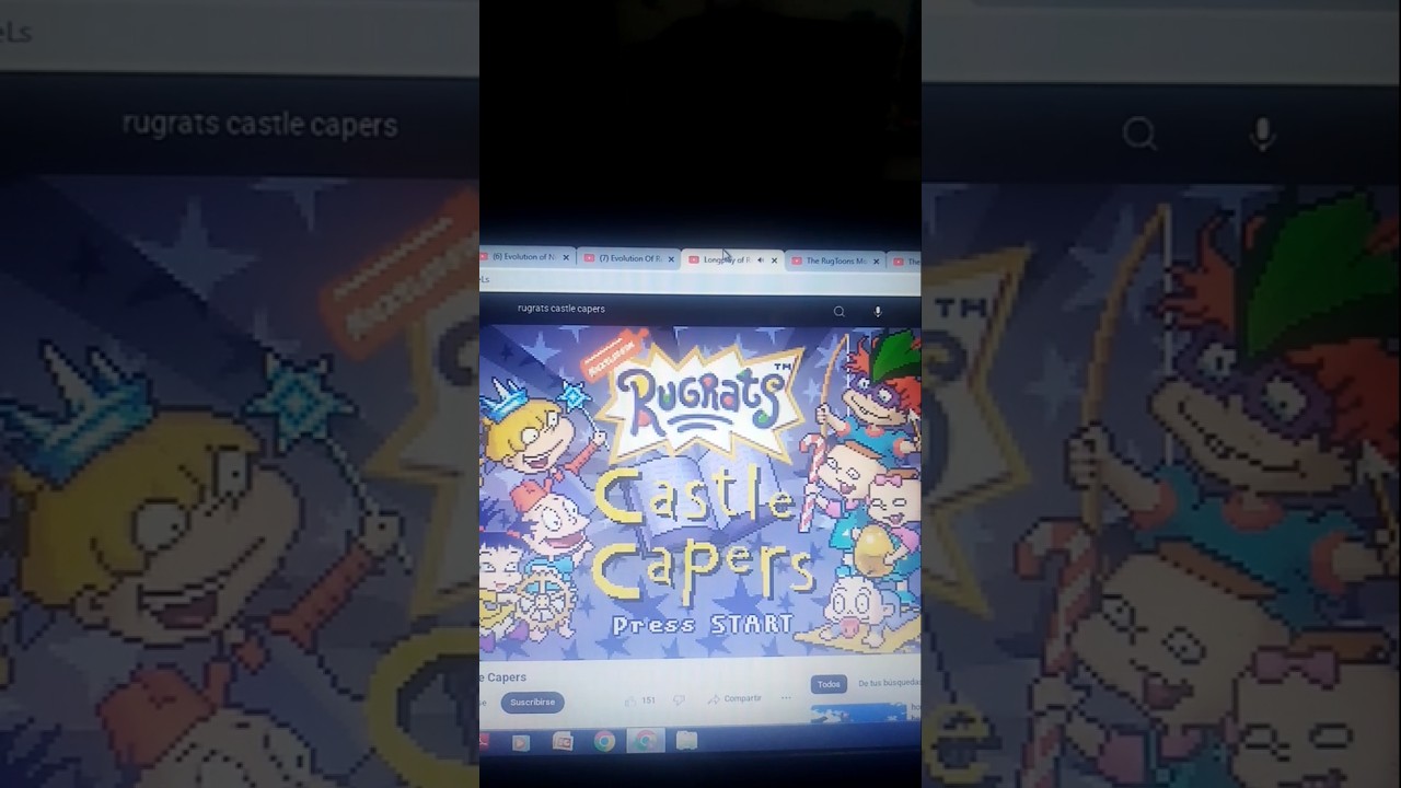 RugToons: Castle Capers - The Game Movie [GBA] (Rugrats 34th Anniversary)