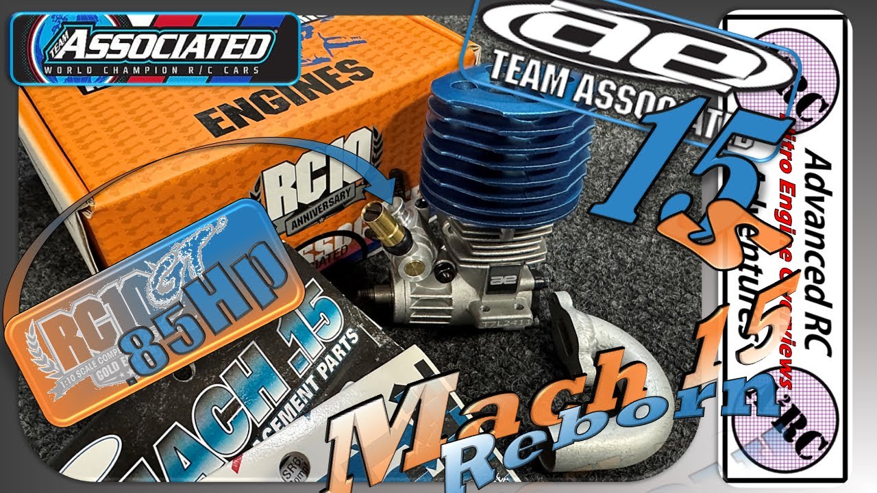 AE 15s Team Associated Nitro Engine Overview - Dynamite Mach 15 has been Reborn
