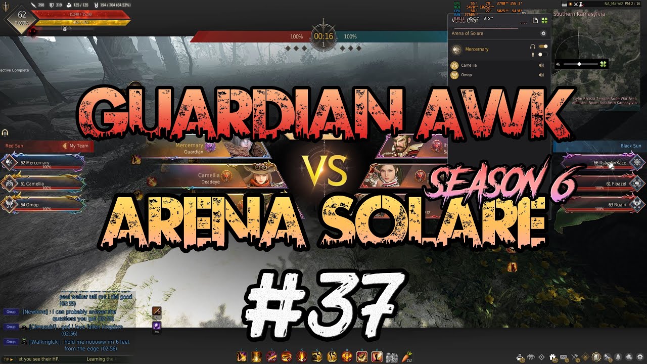 [Black Desert] Awakening Guardian PvP - Arena Solare Season 6 #37