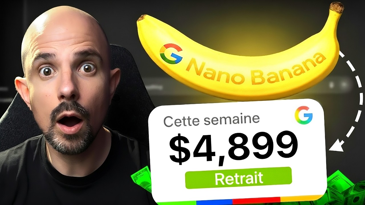 Comment gagner €940/semaine avec Nano Banana 🍌