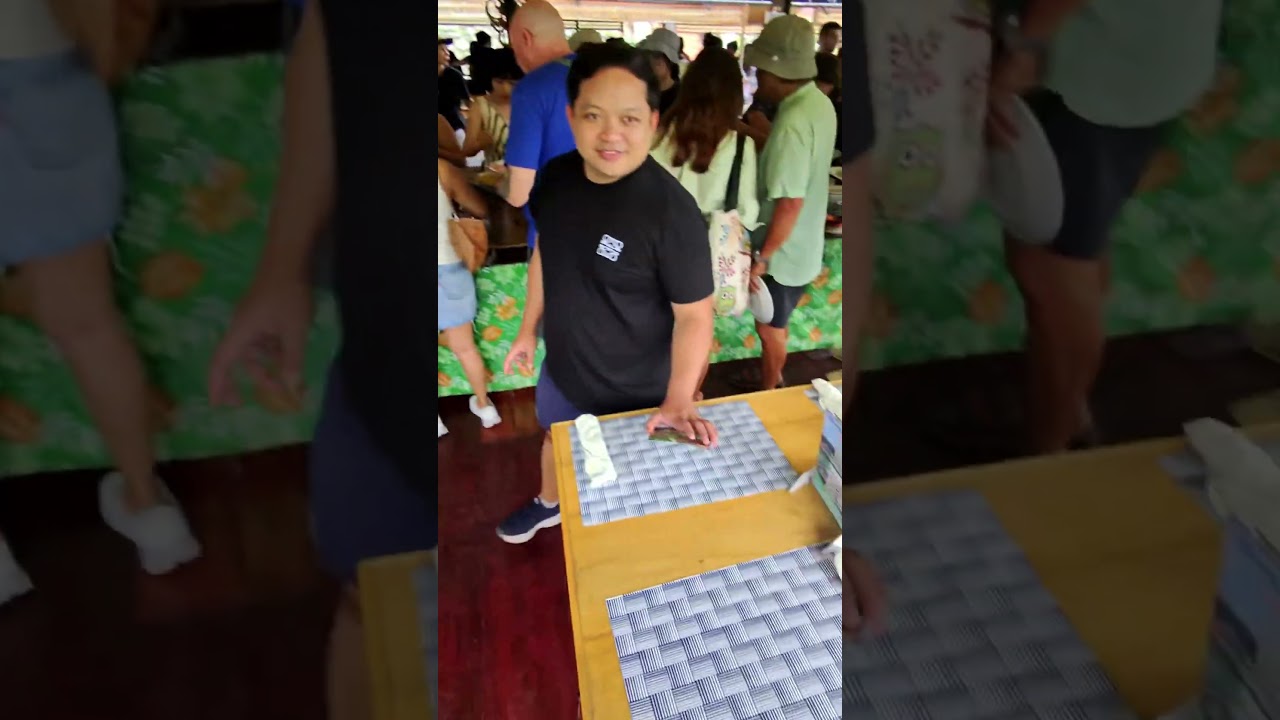 MetaRayBan, Loboc Bohol Floating Restaurant Buffet!!! 