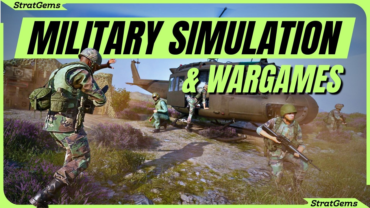 Top 25 Best Military Simulation Strategy & Wargames