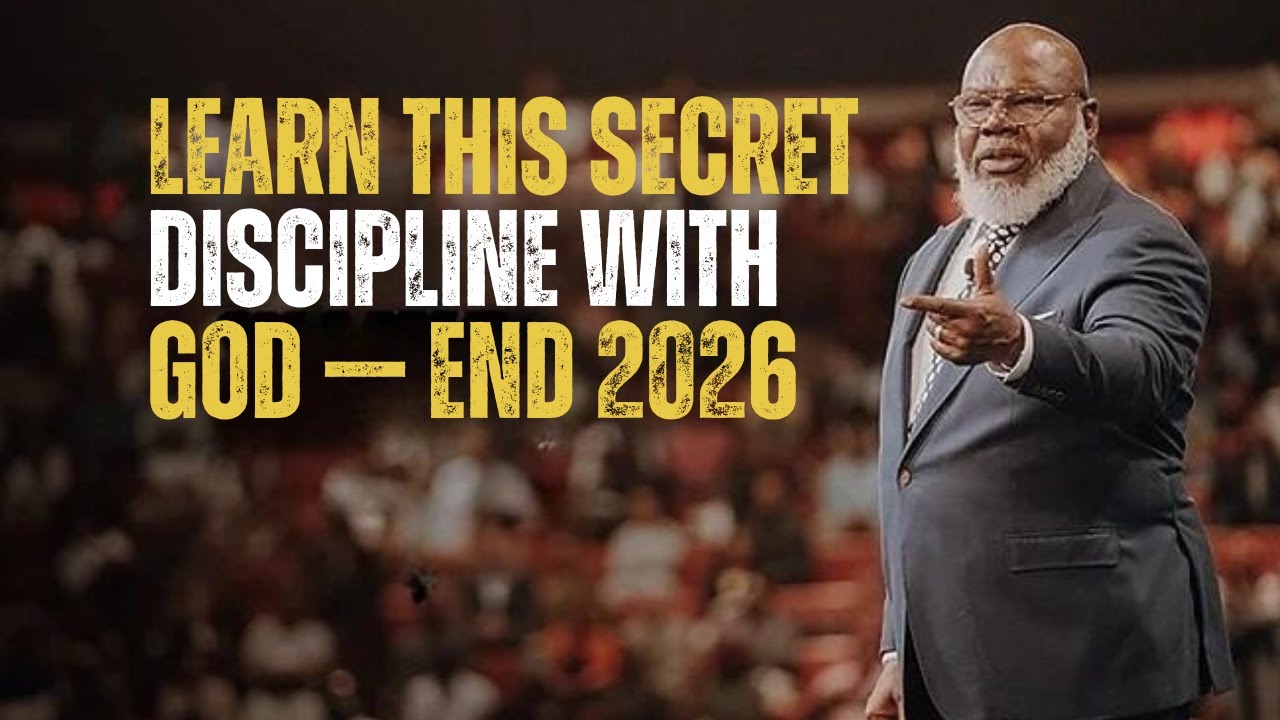 LEARN THIS SECRET DISCIPLINE WITH GOD &mdash; END 2026 | BEST MOTIVATIONAL SPEECH | T.D. JAKES MOTIVATION