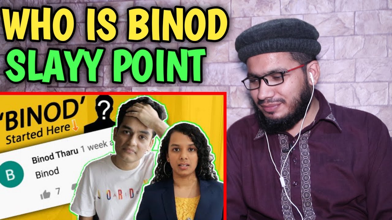 Pakistani Reaction on Who Is BINOD? How We Created a VIRAL Meme | Slayy Point