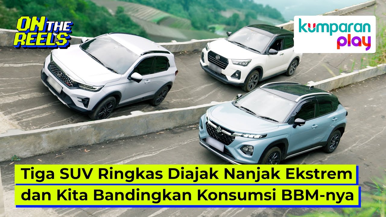 Mencoba Fronx, Rocky, WR-V  ke Bandung: Uji efisiensi hingga nanjak ekstrem!