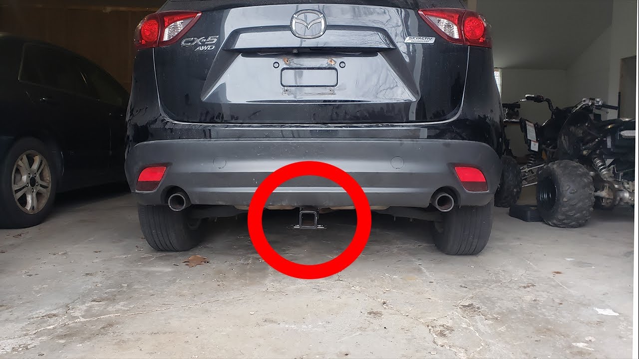 2016 Mazda CX-5 Curt trailer hitch installation