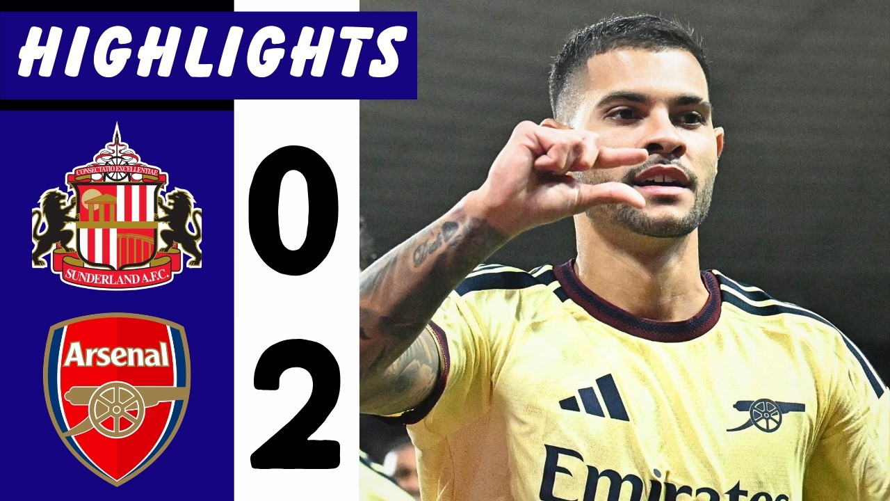 EXTENDED HIGHLIGHTS - Sunderland vs Arsenal 0-2 | PL 2026 - Bruno Guimaraes Goal, Raya Penalty Save