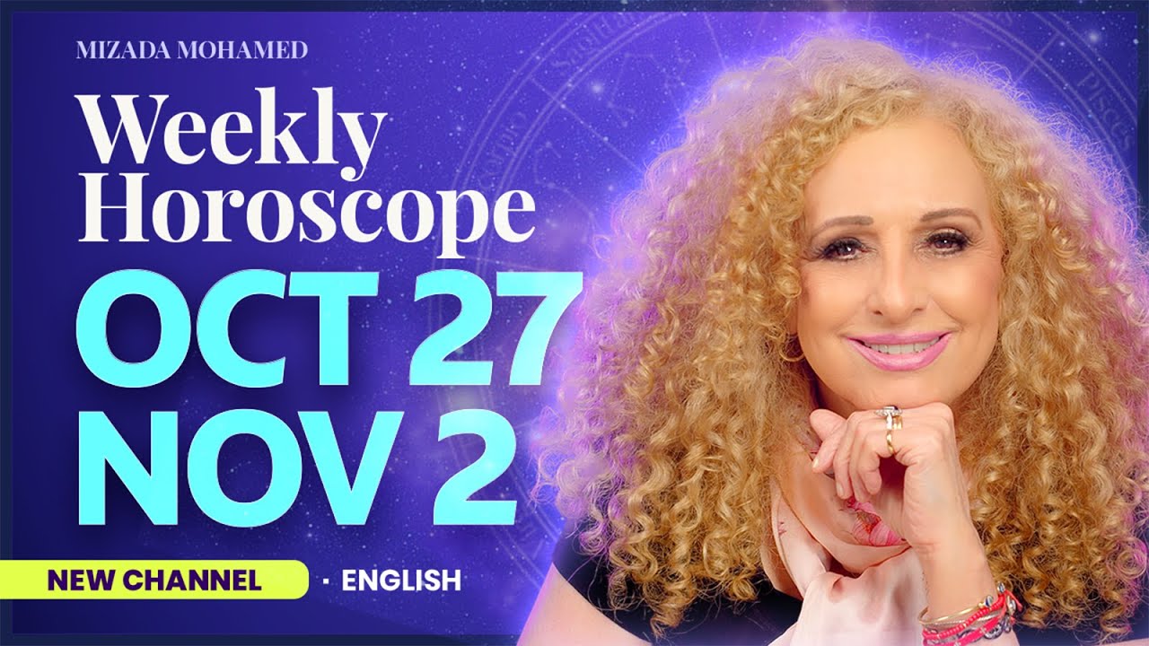 Weekly Horoscope Oct 27–Nov 2 | Powerful Shifts, New Moon & Emotional Growth 🌙✨ | Mizada Mohamed