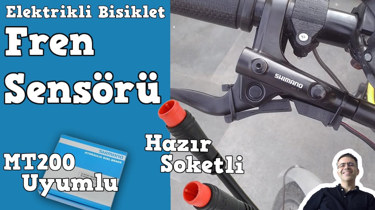 ELEKTRİKLİ BİSİKLET FREN SENSÖRÜ - MANYETİK & SOKETLİ & MT200-VB7 UYUMLU