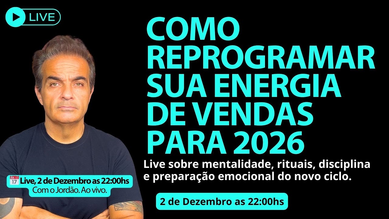 Como reprogramar sua energia de vendas para 2026