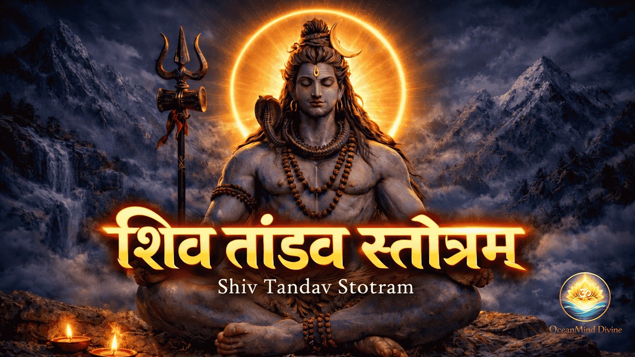 शिव तांडव स्तोत्रम् | Peaceful Meditative Shiv Tandav Stotram Mantra for Strength & Energy