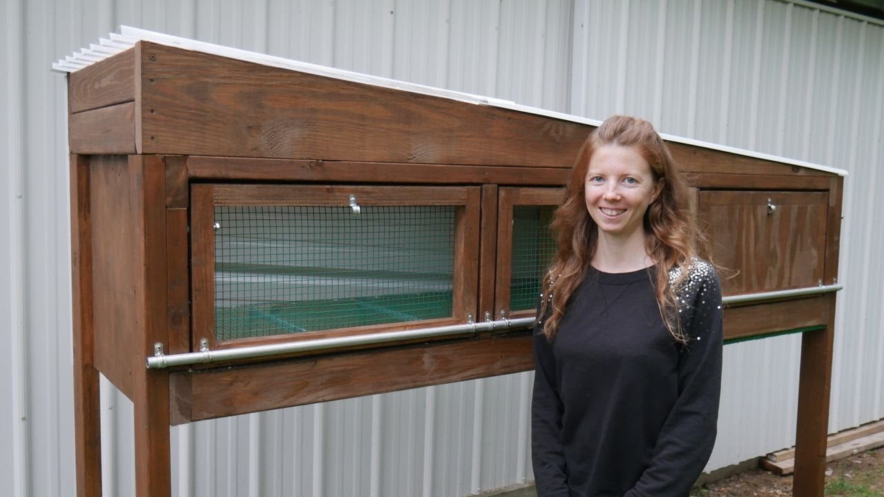 Building A Quail Cage Part 2, Done!