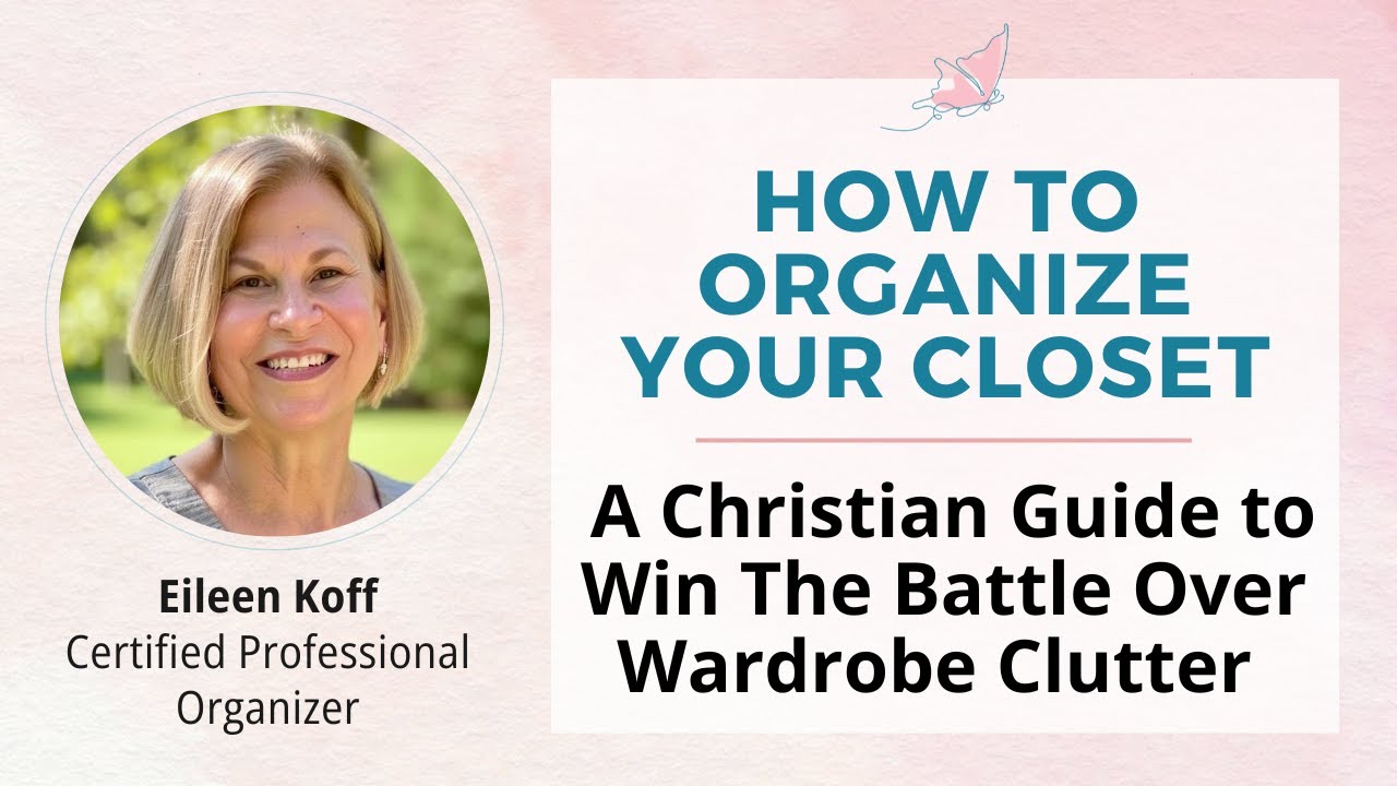 A Christian Guide to Win The Battle Over Wardrobe Clutter