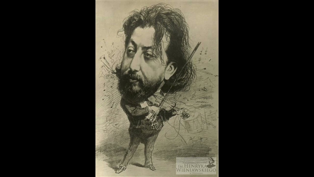 David  Oistrakh, Vladimir Yampolsky - Wieniawski Polonaise in D 1950 Moscow - Live