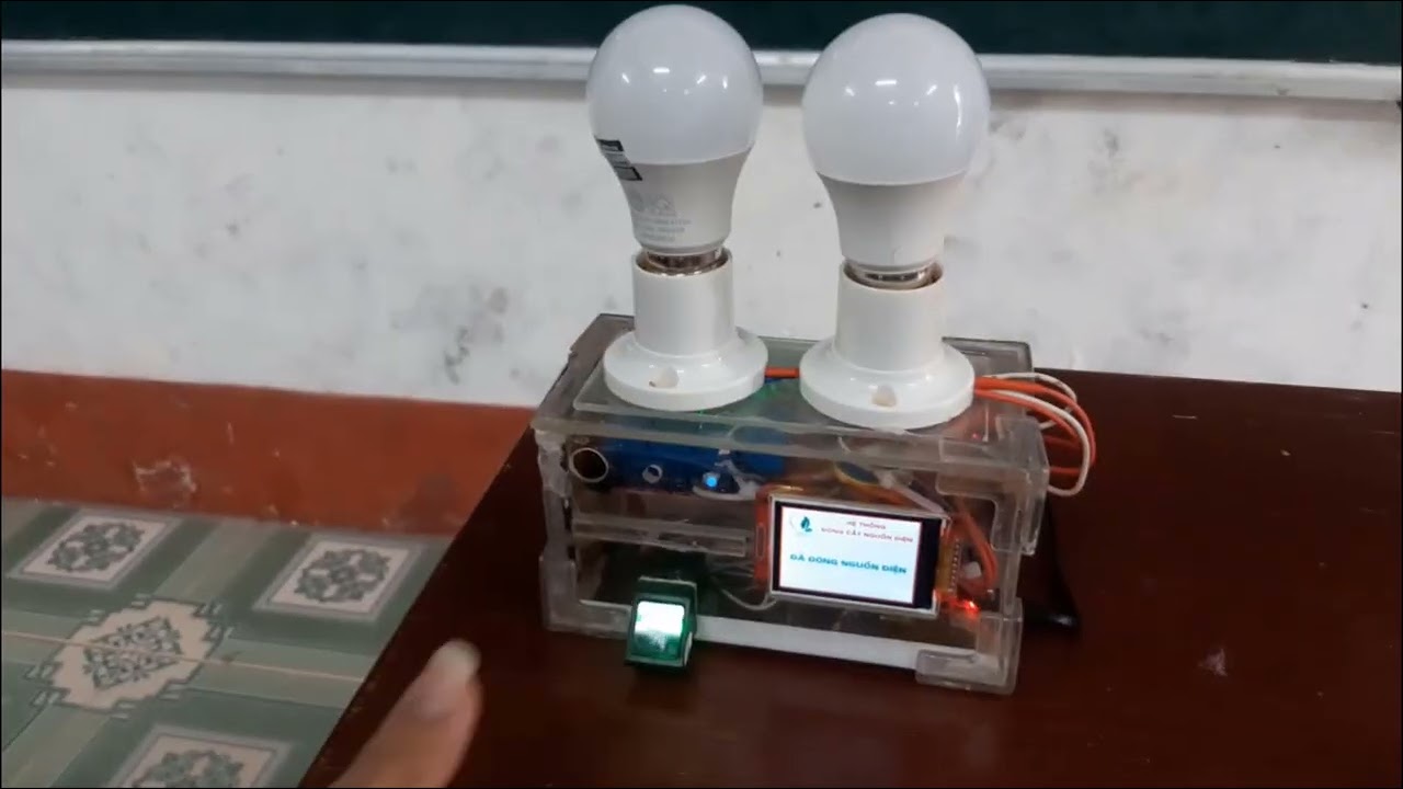CN02_THCS Hải Minh _Sử dụng cảm biến vân tay đóng nguồn điện