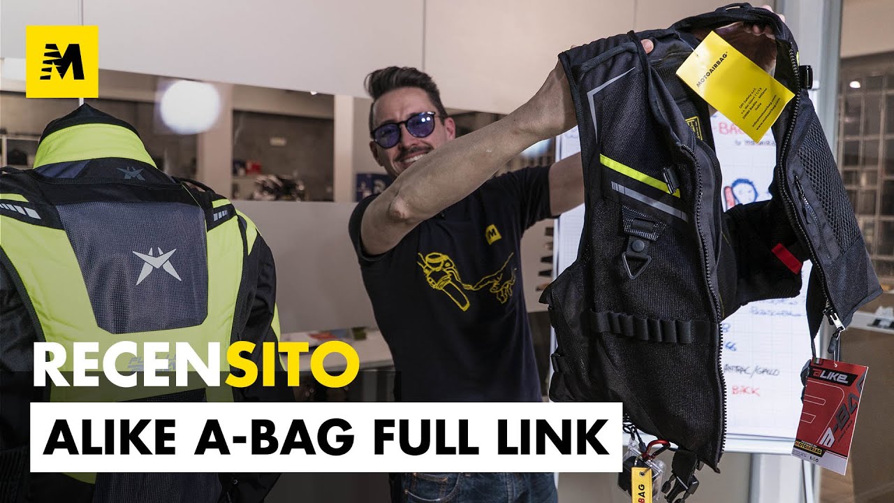 Alike A-BAG Full Link. Ecco l'airbag meccanico a gilet più moderno ed economico! Recensione