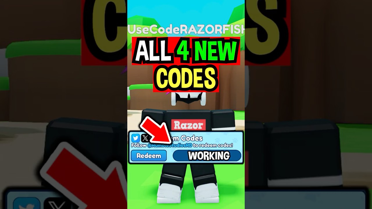 ALL 4 NEW CODES in Bubble Gum Simulator Infinity..
