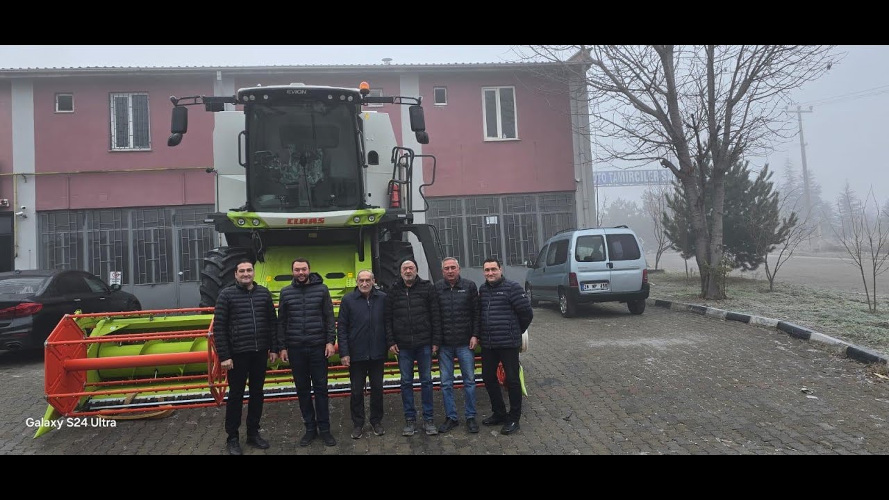 Claas Evion İlk Hasat ilk işe başlama 01.07.2025