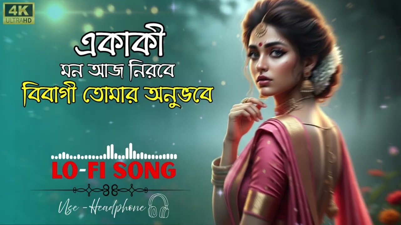 Ekaki Mon Aj Nirobe | একাকী মন আজ নিরবে | Bangla Cover Song | 4K Music Video | New Version