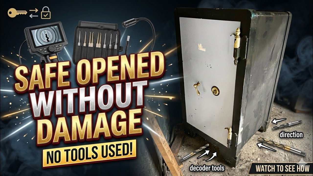 JJ Taylor opened without drilling - Roller Bolt