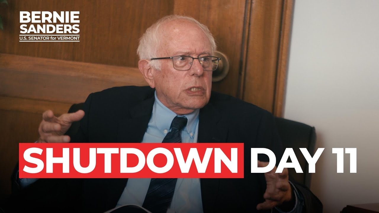 Eleven Days Into a Shutdown. This Is Where We Are | Sen. Bernie Sanders