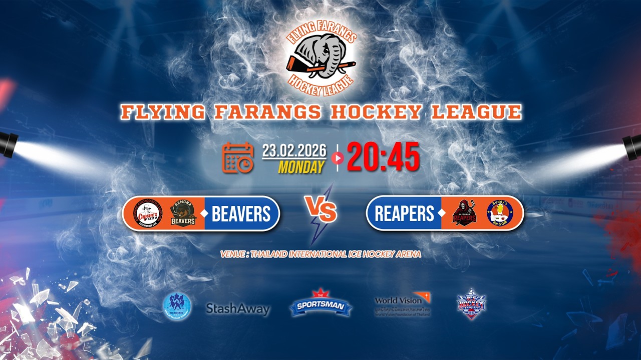 Bangna Beavers vs Ratchada Reapers | Flying Farangs Hockey league 2026 | Game 11