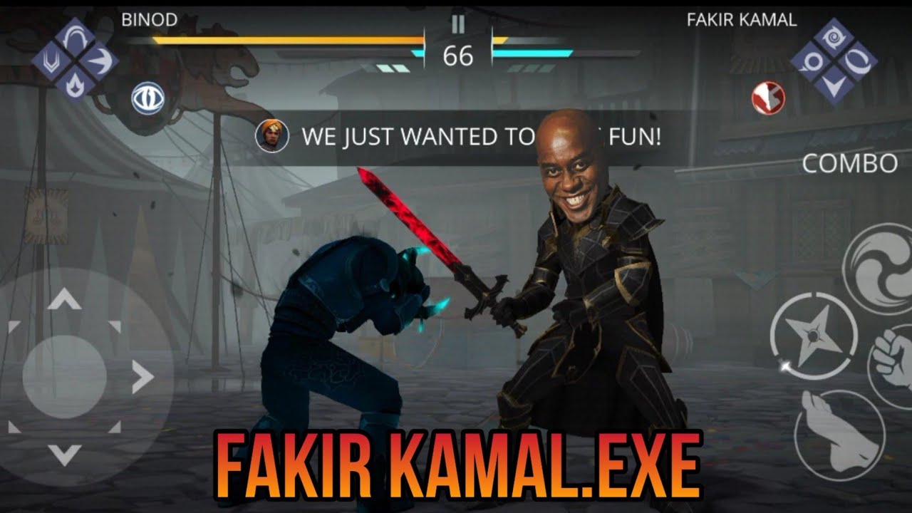 shadow fight 3 || fakir kamal.exe || most epic moment