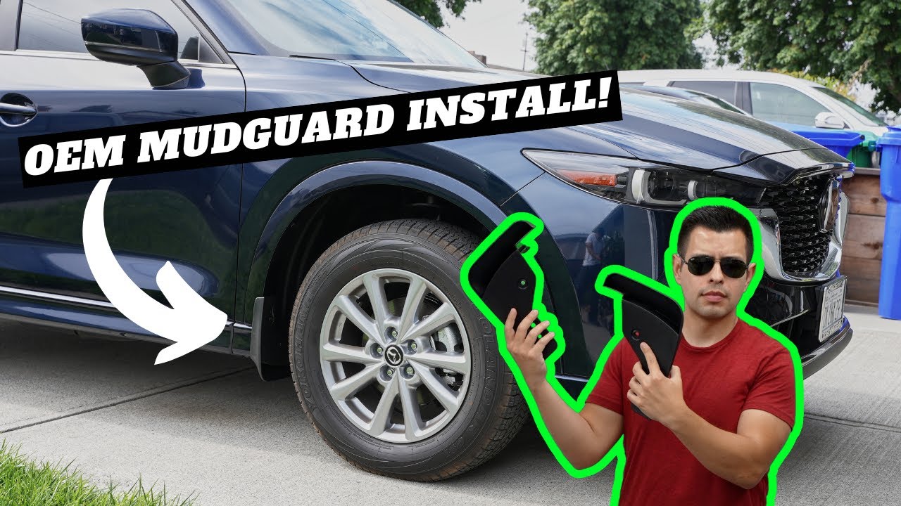 2022-2024 Mazda CX5 Mudguard Installation! CX5 Mudguard Installation NO JACKNUT NEEDED