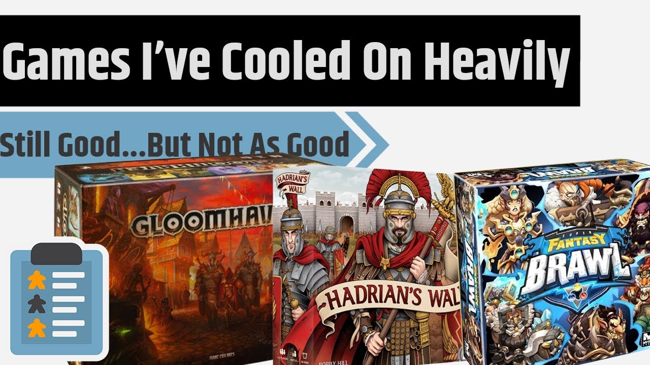 Top 10 Board Games I Cooled On Over Time