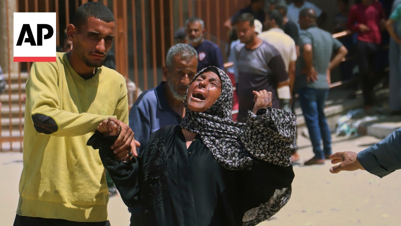 36 Palestinians killed trying to get aid in Gaza, officials say