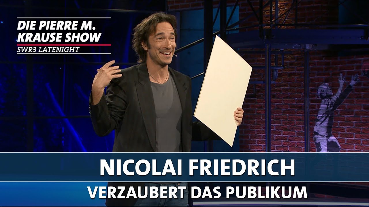 Nicolai Friedrich verzaubert das Publikum | PMKS